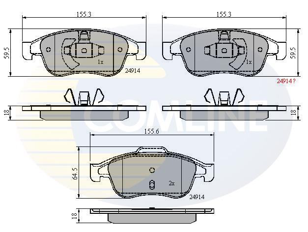 ΤΑΚΑΚΙΑ ΕΜΠ.MEGANE III