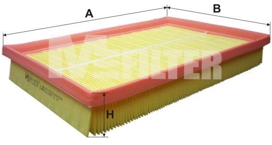 Φίλτρο αέρα MFILTER K 410