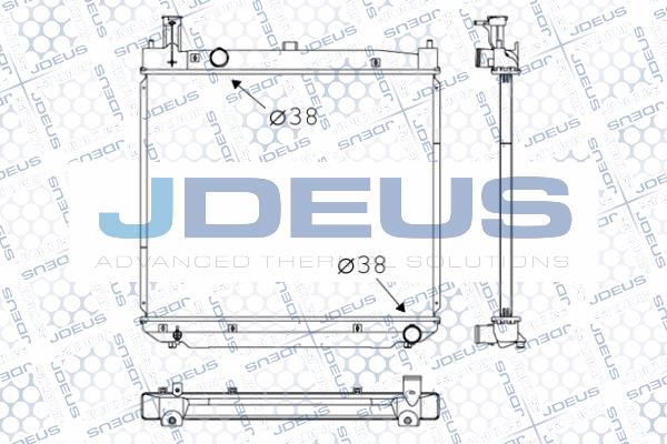 Ψυγείο, ψύξη κινητήρα JDEUS 028M16