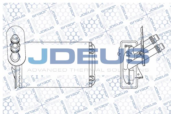 Εναλλάκτης θερμότητας, θέρμανση  JDEUS M-2010190