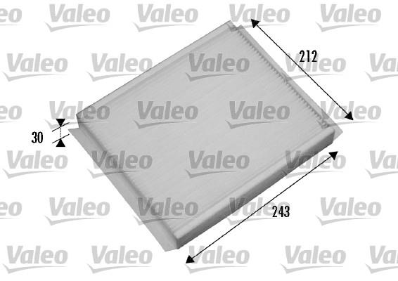 Φίλτρο, αέρας εσωτερικού χώρου VALEO 698876