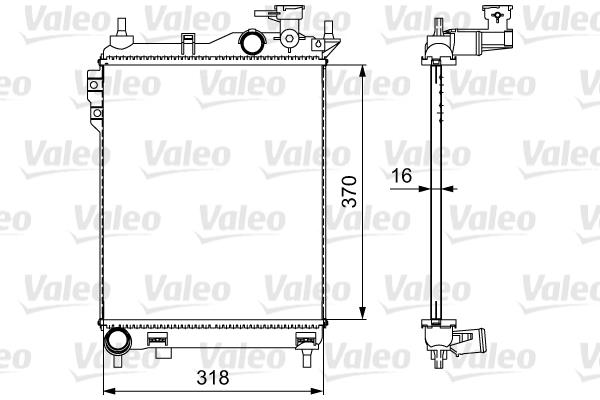 Ψυγείο, ψύξη κινητήρα VALEO 734910