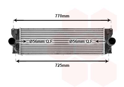 Ψυγείο αέρα υπερπλήρωσης VAN WEZEL 30004582