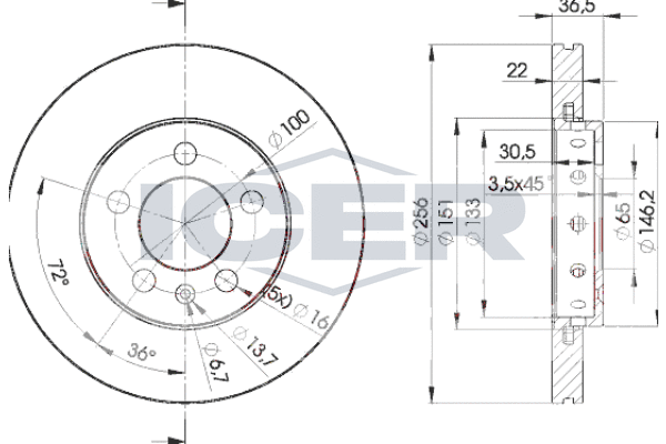 Δισκόπλακες εμπρός ICER 78BD5602-2