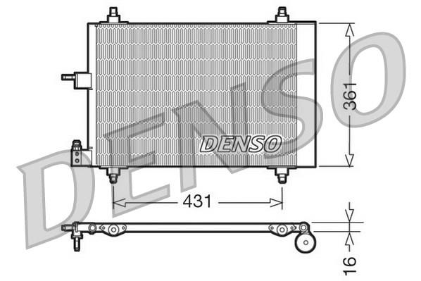 Συμπυκνωτής AC DENSO DCN07009
