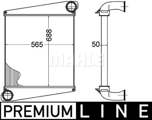 Ψυγείο αέρα υπερπλήρωσης BEHR CI274000P