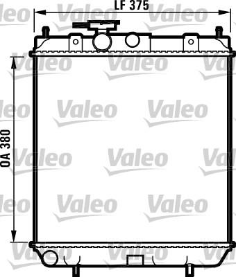 Ψυγείο, ψύξη κινητήρα VALEO 731286