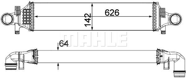 Ψυγείο αέρα υπερπλήρωσης BEHR CI479000P