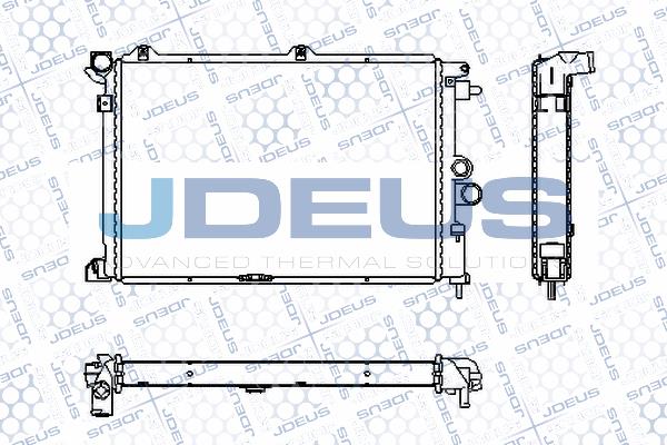 Ψυγείο, ψύξη κινητήρα JDEUS RA0200630