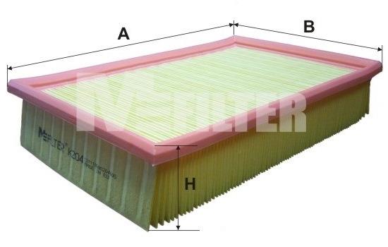 Φίλτρο αέρα MFILTER K 204