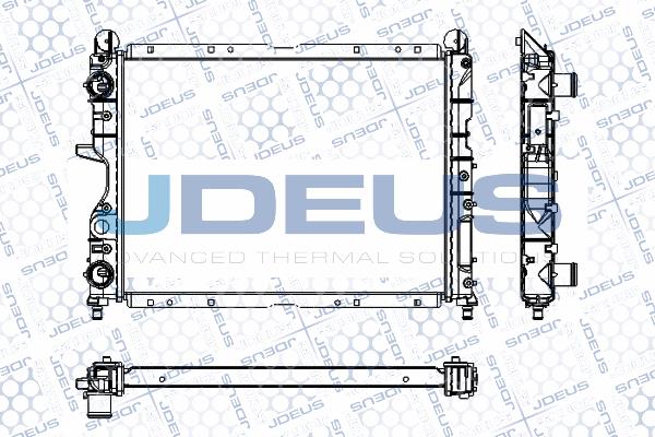 Ψυγείο, ψύξη κινητήρα JDEUS RA0110230