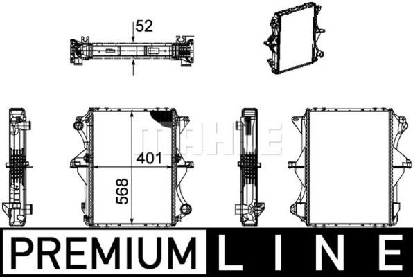 Ψυγείο, ψύξη κινητήρα BEHR CR1169000P