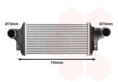 Ψυγείο αέρα υπερπλήρωσης VAN WEZEL 30004549