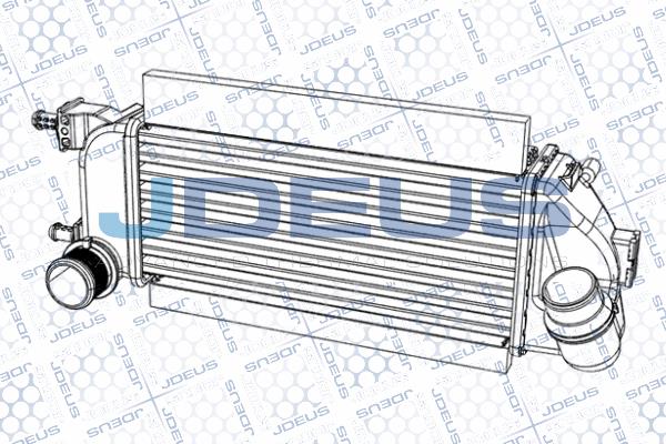 Ψυγείο αέρα υπερπλήρωσης JDEUS RA8111440