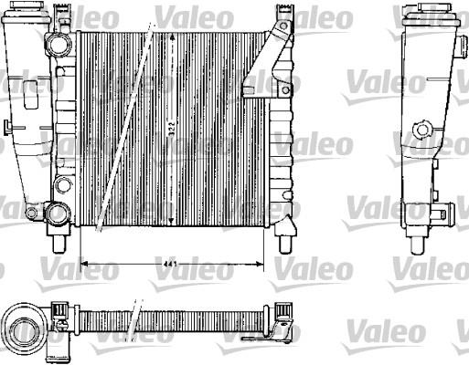 Ψυγείο, ψύξη κινητήρα VALEO 883813