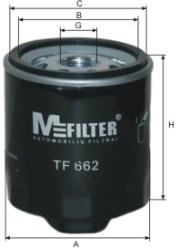 Φίλτρο λαδιού MFILTER TF 662