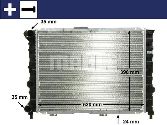 Ψυγείο, ψύξη κινητήρα BEHR CR519000S